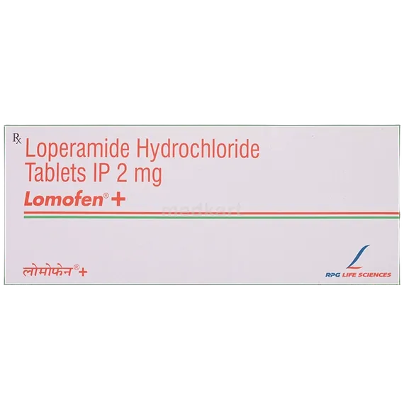 lomofen plus 2mg tablet 20's